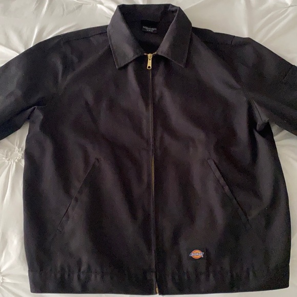 Black Dickie’s Zip Up Jacket - Picture 1 of 3